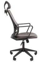 Офисное кресло CHAIRMAN 545 с подголовником, экокожа