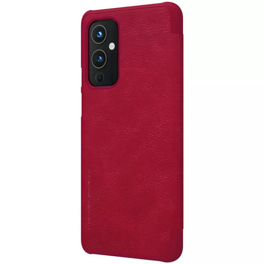 Кожаный чехол-книжка Nillkin Leather Qin для OnePlus 9 China версия