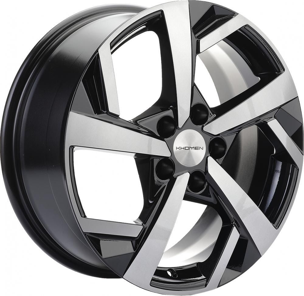 Khomen 1712 7x17 5x108 ET 40 Dia 54.1 (черный)