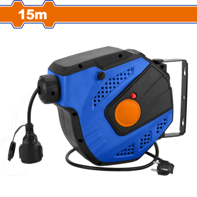 Удлинитель на автоматической катушке 15 м WADFOW WEZ2515