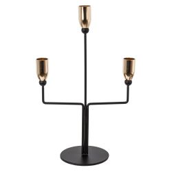 GAEM Подсвечник для 3-х свечей, L19,5 W10 H31 см