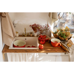 Блюдо для запекания soft ripples, 26,2х22,6 см, красное