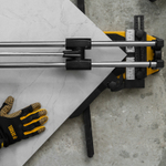 Плиткорез 1000х14мм, цельнометал. напр., каретка на подш., стальная станина, рукоятка-пенал Denzel