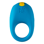 Синее эрекционное виброкольцо Romp Juke Vibrating Cock Ring RPCRSG5