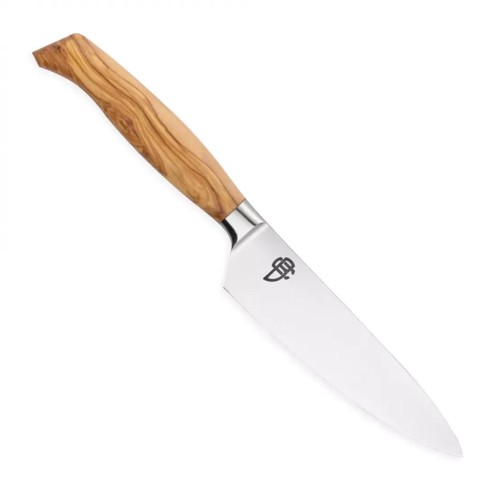 Нож поварской «Шеф» 16см Berger Cutlery Ergo Line Olive
