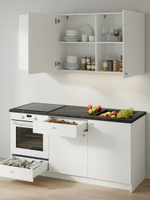 Модуль кухонный напольный, 182х60х91, Кнок, кухонный гарнитур, белый, IKEA, KNOXHULT КНОКСХУЛЬТ