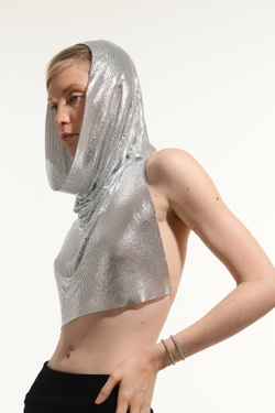 Сет из топа и накидки на голову