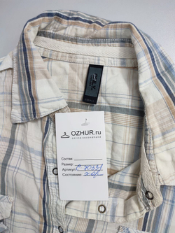 Рубашка Only в клетку 44 размер
