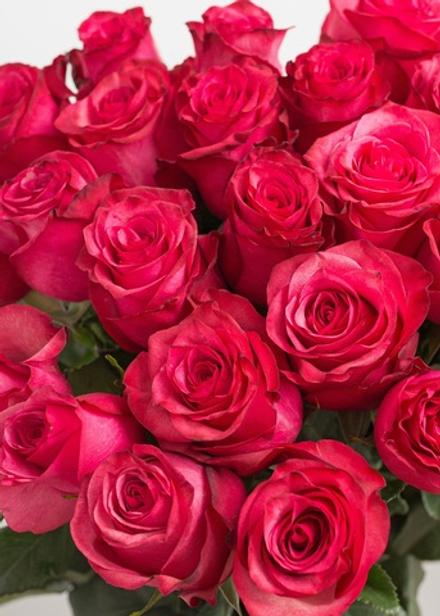 Букет из розовых роз #25