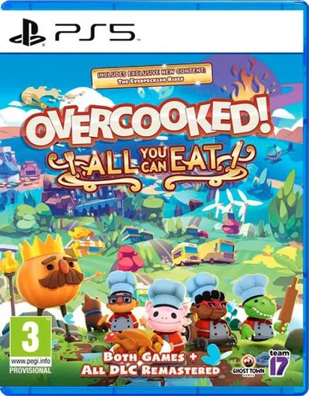 PS5 Overcooked! All You Can Eat  (Адская кухня) PPSA-01528 (Русские субтитры)