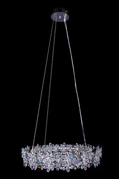 Подвесная люстра LED 80.8W 3000K LE3042/800 CH хром Agathe Leon