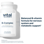 Vital Nutrients, B-Complex, 120 веганских капсул