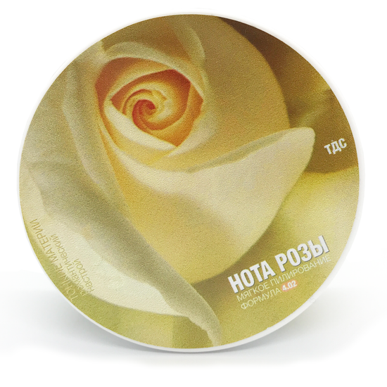 Мыло для бритья ТДС Кремовое: Нота Розы, 4.02, 85гр., баночка