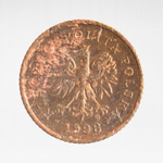 Poland, 1 Grosz, 1998, F
