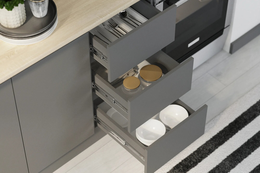 Кухня прямая Бруклин 2.0 м, материал лдсп