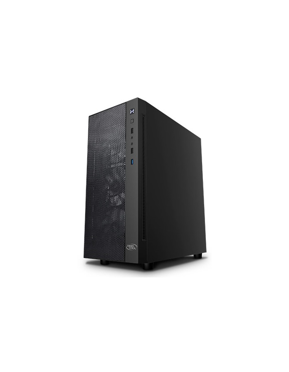 Deepcool MATREXX 55 MESH ADD-RGB 4F без БП, боковое окно (закаленное стекло), 3xARGB 120мм вентилятора спереди, 1xARGB 120мм вентилятор сзади, черный, ATX