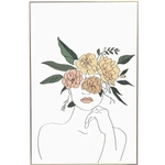 Картина интерьерная в раме «ЭФЛЛОДИ», девушка, 19*29см (термоусадочная пленка)