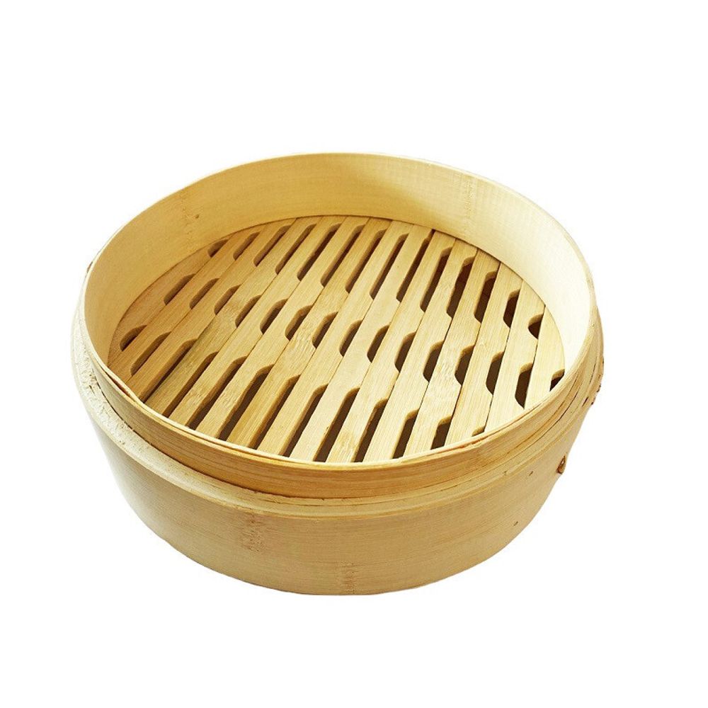 Пароварка бамбуковая WeiWang Steamer 1 ярус 17 см