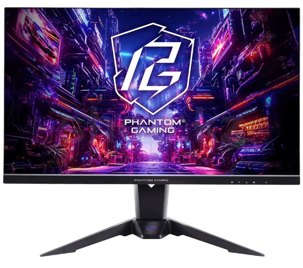Игровой Монитор Высокого Разрешения 27" ASRock PG27QFT2A IPS 2560x1440@180Hz HDR400 1мс 400cd/m2 1000:1 2xHDMI DP Встроенные колонки 2x2W, Встроенная антенна WiFi (7dBi). Регулировка высоты 100мм, Black