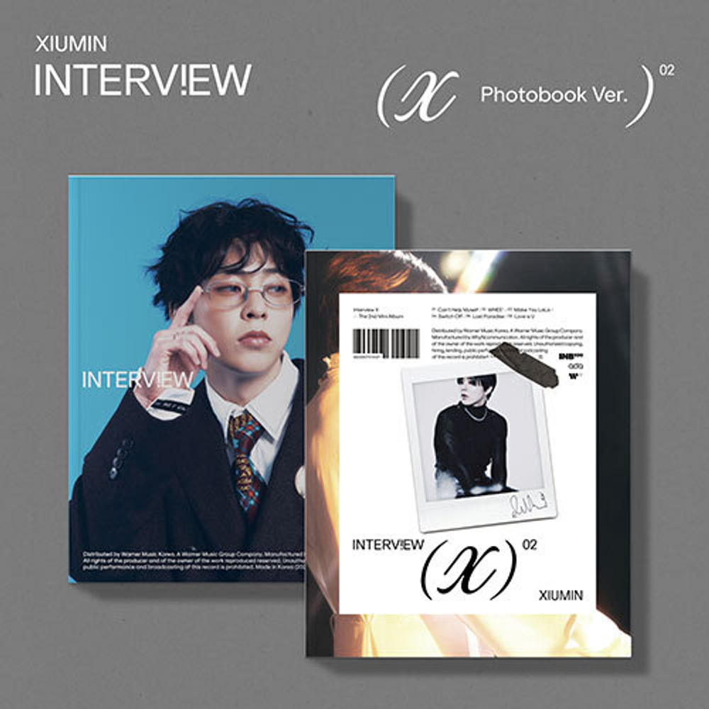 Альбом XIUMIN - 2nd Mini Album [Interview X] (Photobook Ver.)