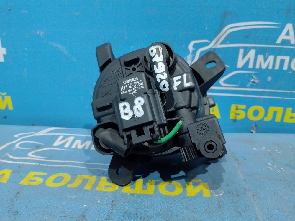 Туманка левая AUDI A4 2008-2012