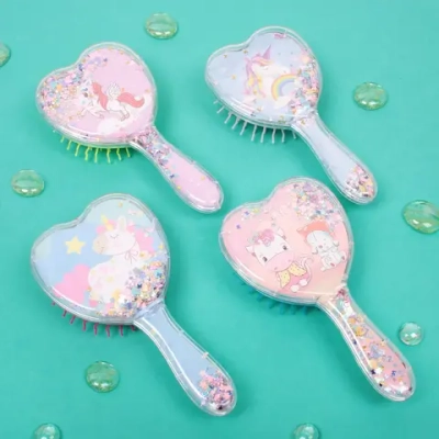 Расческа массажная детская «KOSMOS - Единорожки», 18*9см