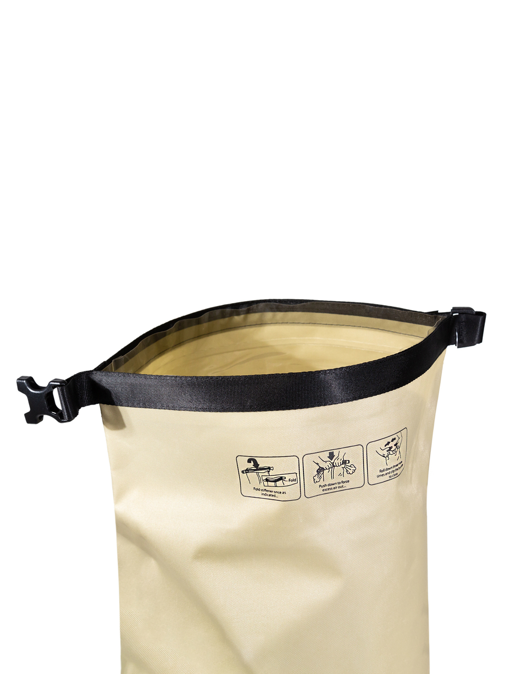 Герморюкзак Naturehike TB03-shimmer-TPU, 40л, бежевый (NH21FSB04)