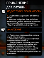 Комбо восковых паст 2х20 мл (патина старое железо+ржавчина)