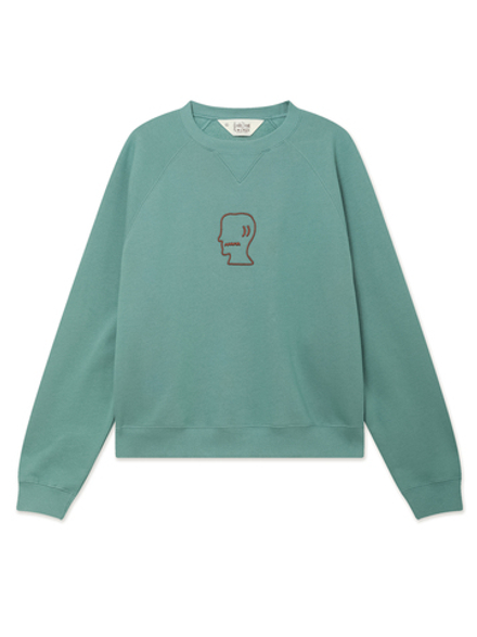Мужская Толстовка Logo Head Raglan