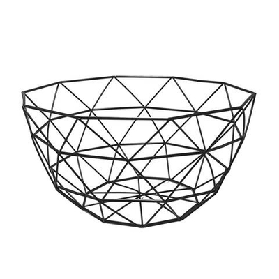 Ваза для фруктов (фруктовница) металлическая, 25*14 см
