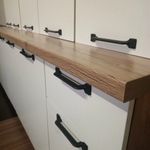 Кухня Тина крафт/белый 1,8м