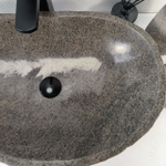 Каменная раковина из речного камня RS-05153 (61*38*14) 0858 из натурального камня