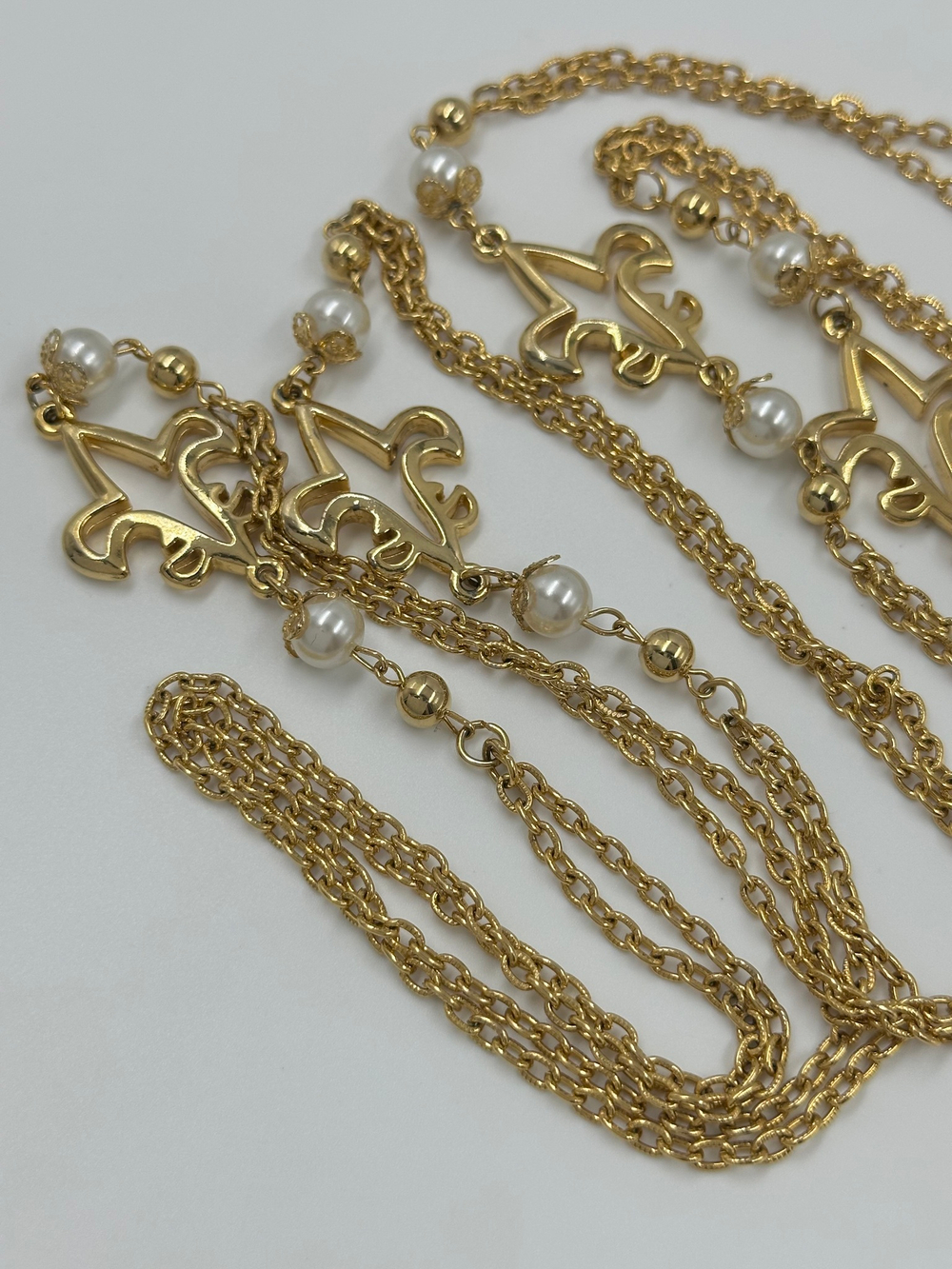 Цепь с декоративными вставками Fleur-de-Lys