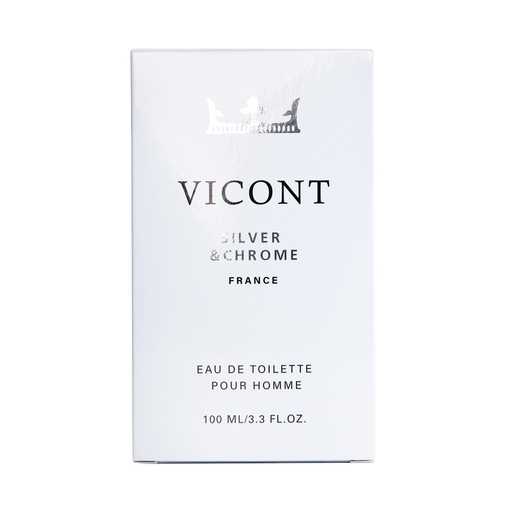 Вода туалетная Vicont Silver&amp;Chrome (Виконт Сильвер Хром) - 100ml for men