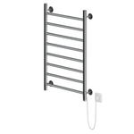 Полотенцесушитель MIXLINE VEGA  80х50 (кноп выключатель, 340 Вт, 8 перекладин, правый) электрический