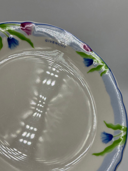 Тарелка 16см с голубой каймой Givenchy by Yamaka