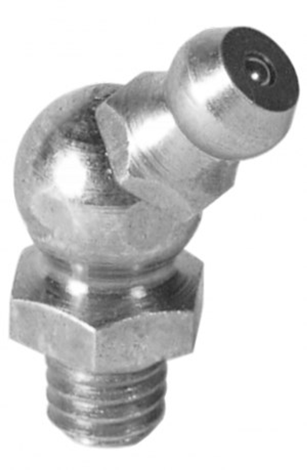 Ниппель для систем смазки M06x1 (45)  DIN71412B H2