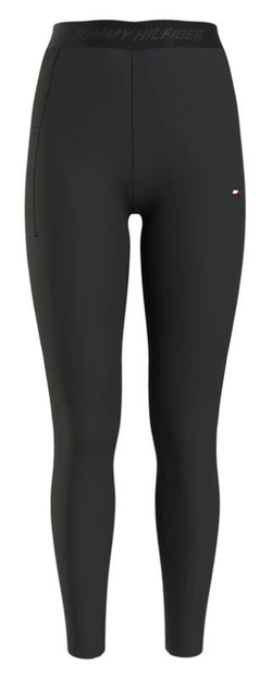 Леггинсы Tommy Hilfiger HW Branded Tape Ess Legging 7/8 - black