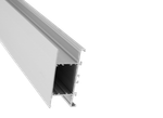 Накладной двусторонний алюминиевый профиль, 42,3х90х2000. Цвет: Анодированное серебро,серия:DN8HF