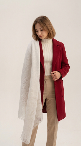 Уплотненные пуховые платки