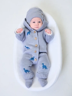 Конверт на выписку для новорожденных утепленный мехом