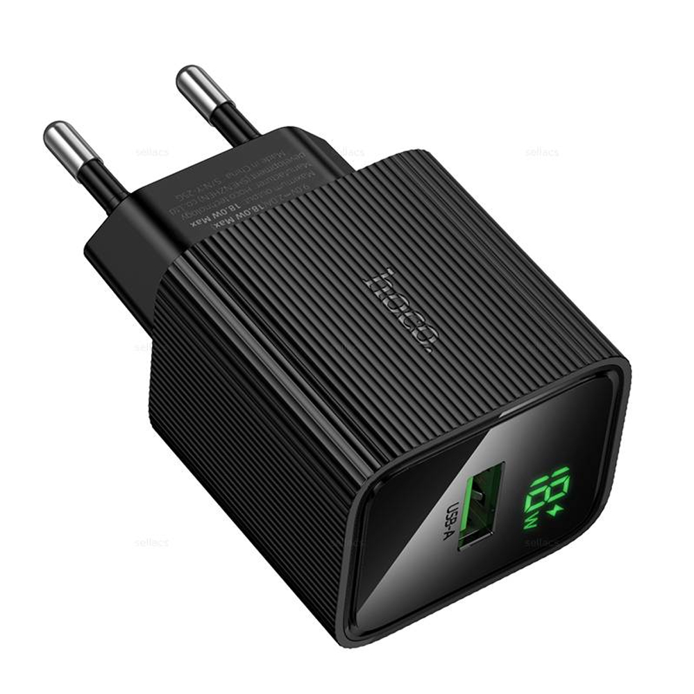 Hoco CS81A Excellent QC3.0 зарядное устройство с цифровым дисплеем
