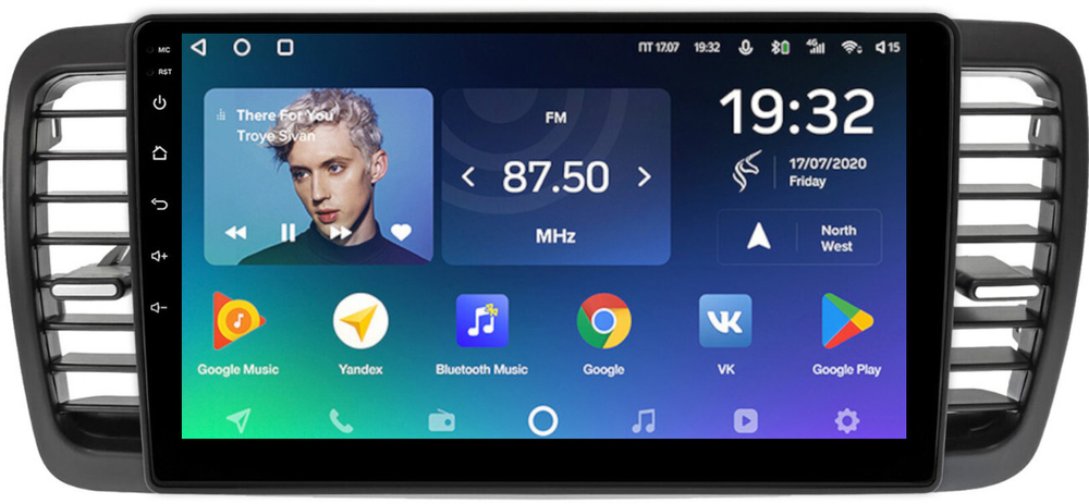 Магнитола для Subaru Legacy 4, Outback 3 2003-2009 (правый руль) - Teyes SPRO+ монитор 9" IPS на Android 10, ТОП процессор, 4Гб+32Гб, 4G SIM-слот