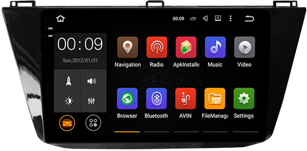 Магнитола для Volkswagen Tiguan 2017+ - AIROC 2K RX-3714 Android 13, QLed+2K,  ТОП процессор, 8/128, CarPlay, SIM-слот