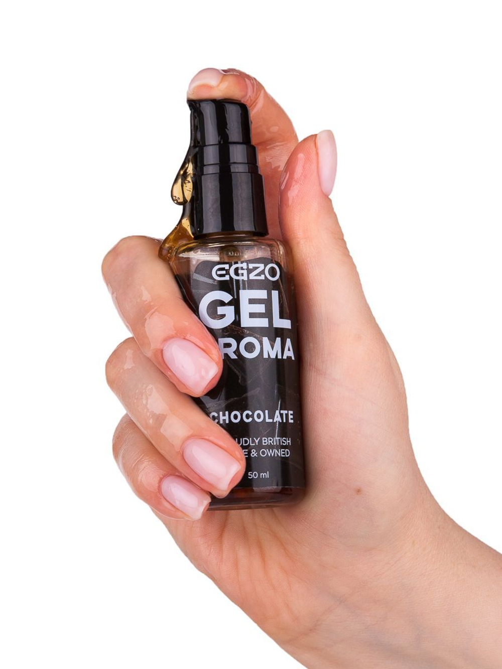 Интимный лубрикант Egzo Aroma с ароматом шоколада - 50 мл.
