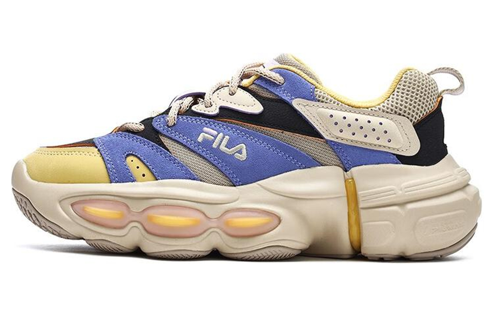 FILA Et Fashion Shoes "Beige Bue Yellow" Women"s
