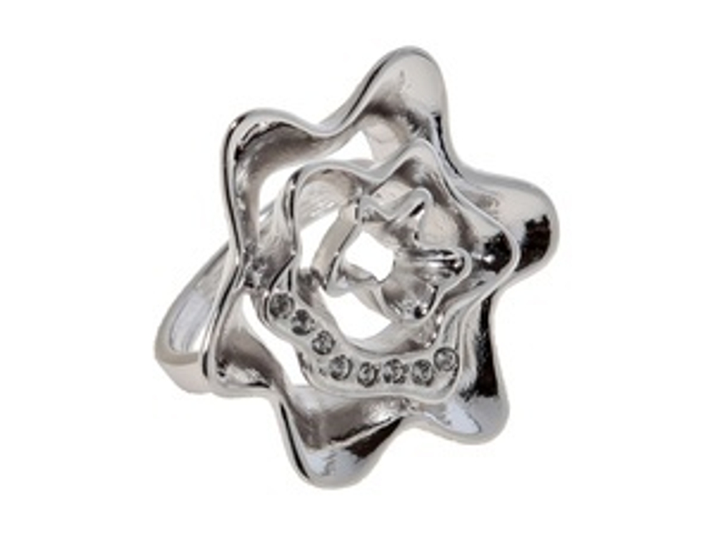 "Пассион " кольцо в серебряном покрытии из коллекции "Эйфория" от Jenavi