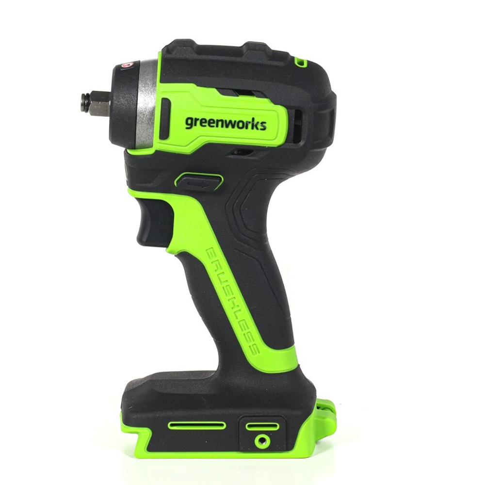Гайковерт аккумуляторный ударный 24V Greenworks G24IW200 200Нм б/щ без АКБ и ЗУ