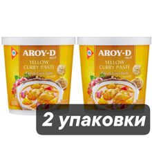 Aroy-D Паста Карри желтая, 400 г, 2 шт