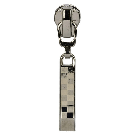 "Gamma" замок к молнии   металл  т. 3   замок-автомат, цв.черн.никель